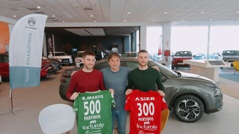 Asier Llamas y Roberto Martil