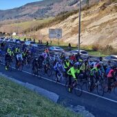 Marcha ciclista en Gaintxurizketa
