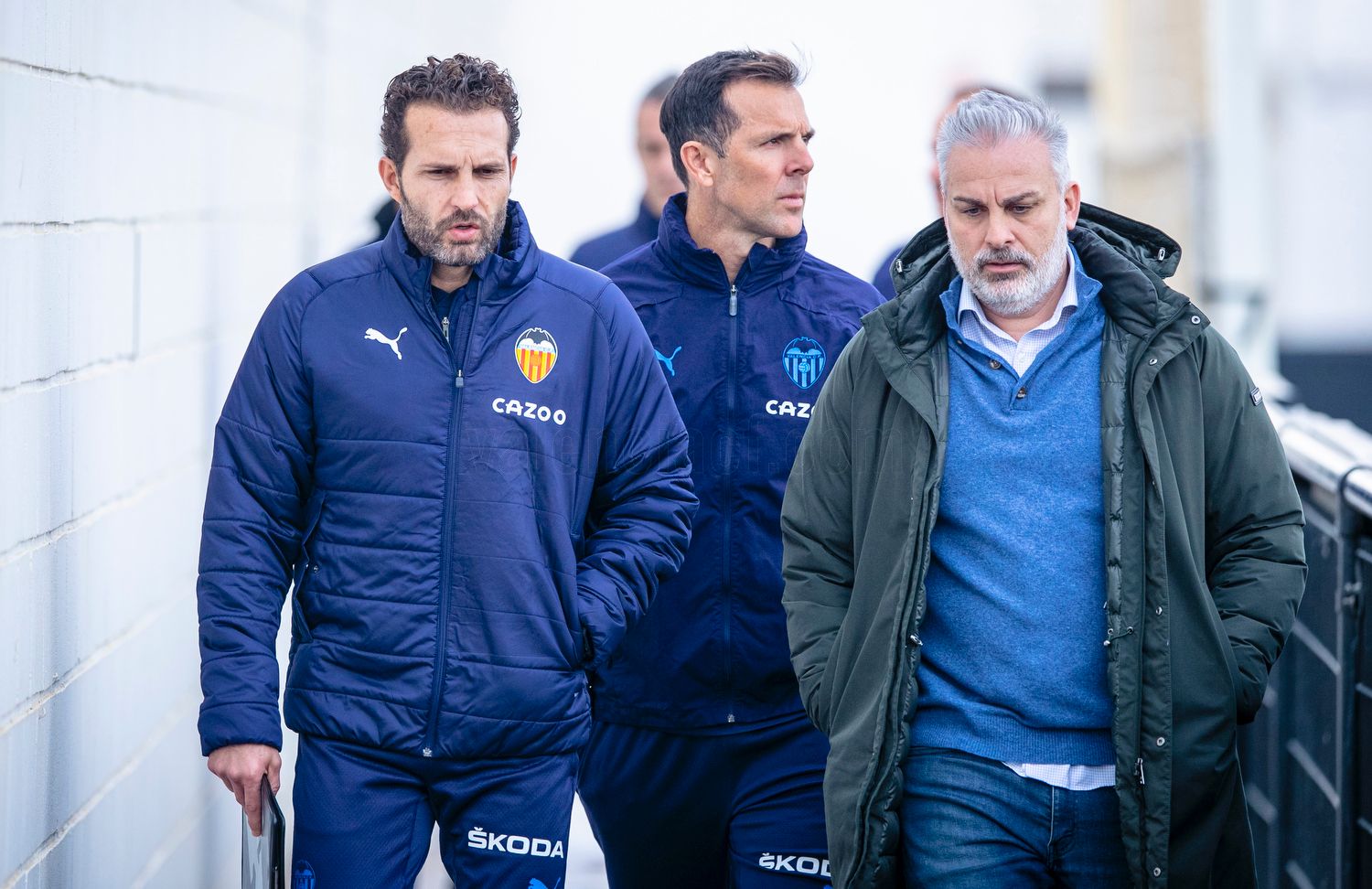 Rubén Baraja dirige su primer entrenamiento en Paterna Rubén Baraja dirige su primer entrenamiento en Paterna