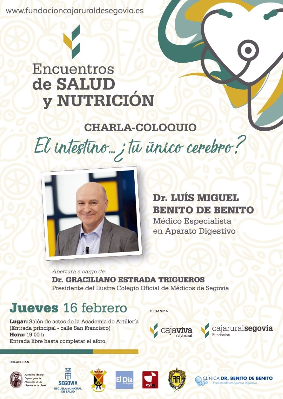 El aparato digestivo, protagonista de los encuentros de Salud y Nutrición de la Fundación Caja Rural El aparato digestivo, protagonista de los encuentros de Salud y Nutrición de la Fundación Caja Rural