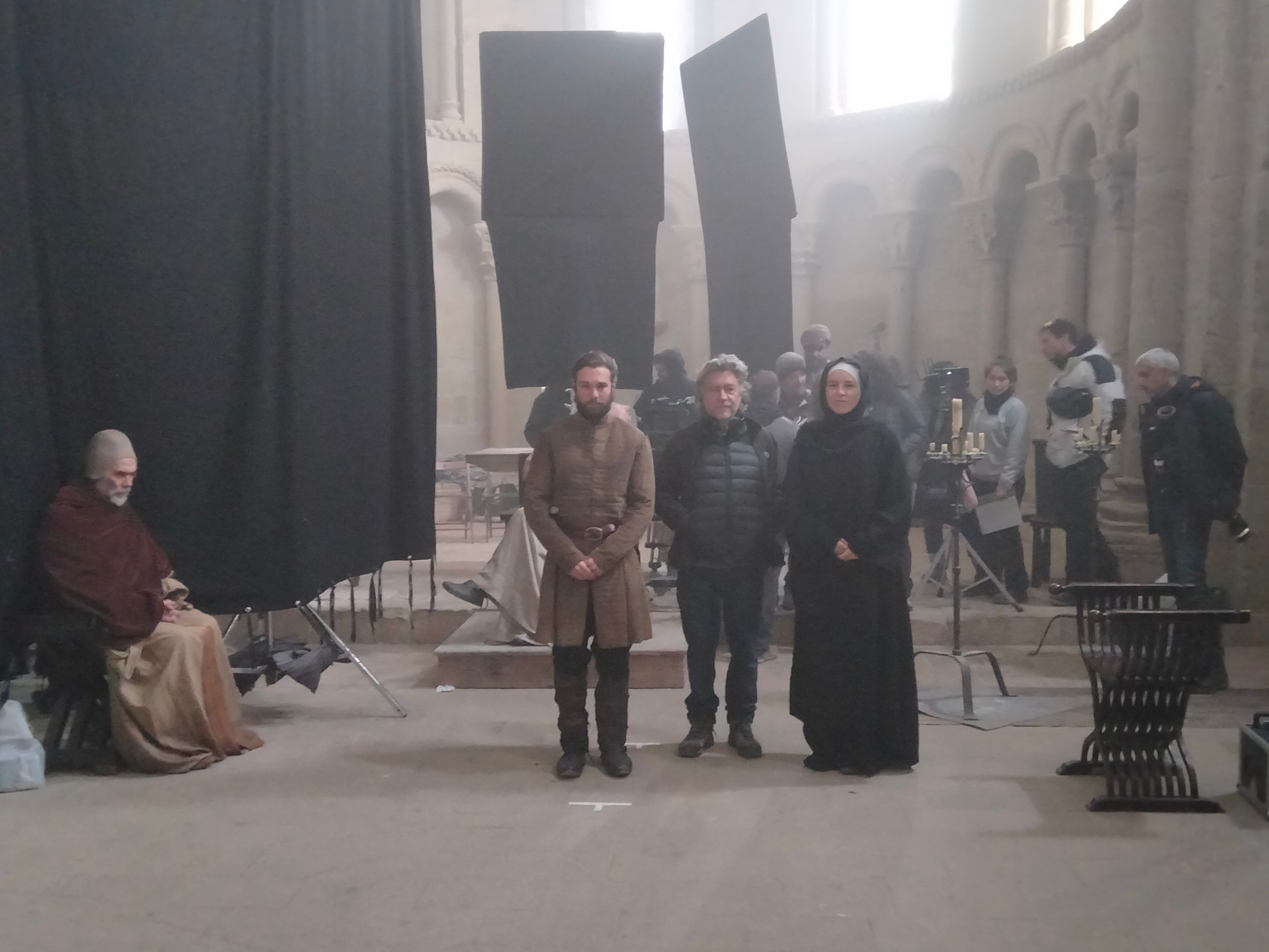 El rodaje de "La abadesa" en el castillo de Loarre finaliza la próxima semana El rodaje de "La abadesa" en el castillo de Loarre finaliza la próxima semana