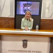 2023.02.16 Cristina Coto, portavoz de Vox en Oviedo