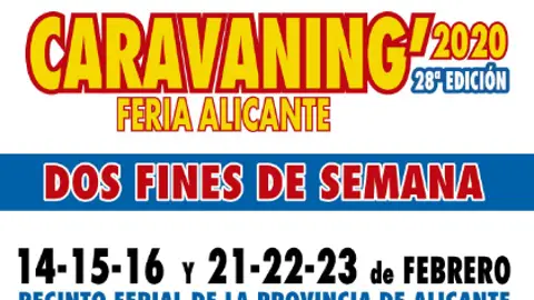 La XXX edición de Caravaning Alicante vuelve este fin de semana a la Institución Ferial Alicantina caravaning