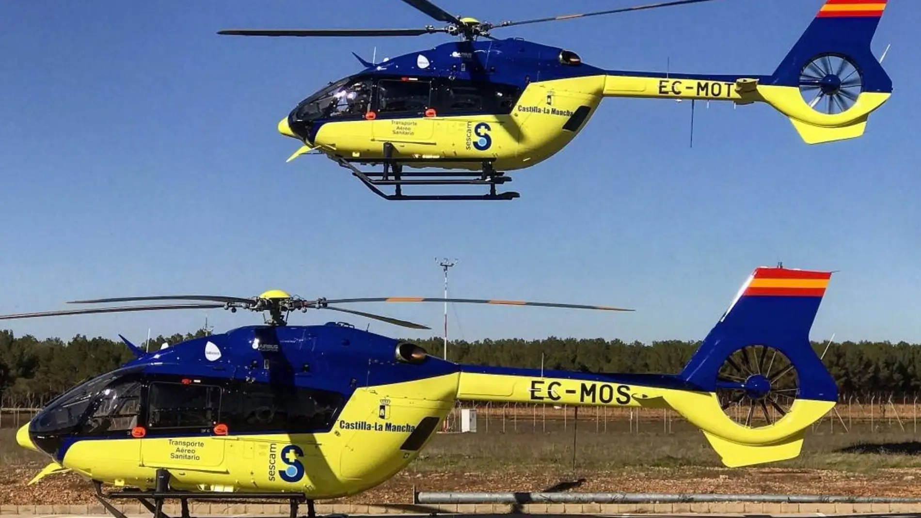 Helicópteros del SESCAM