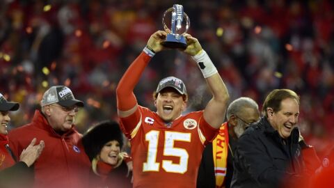 ...y Mahomes lo volvi&oacute; a hacer. 