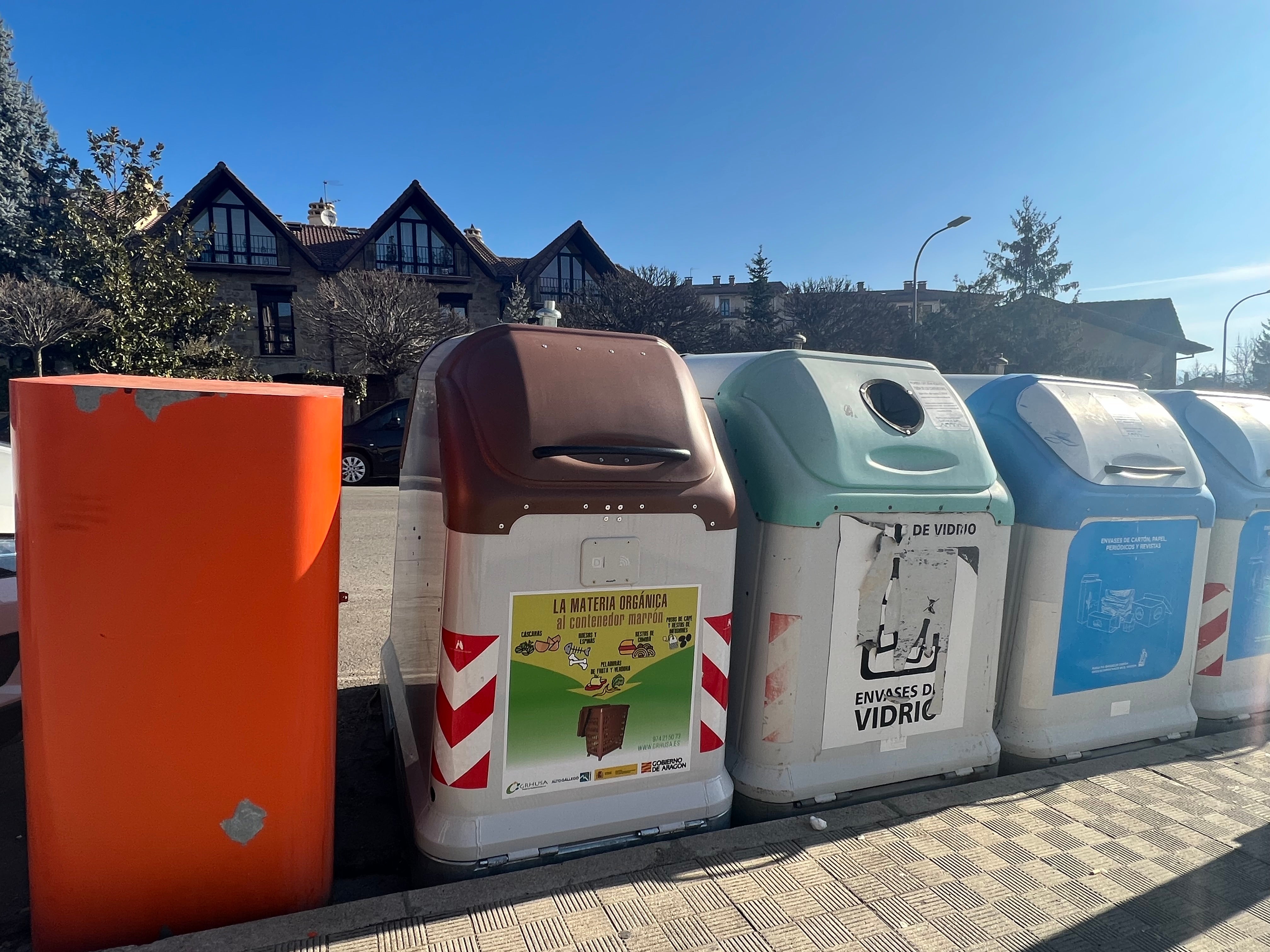 El contenedor marrón llega a Sabiñánigo El contenedor marrón llega a Sabiñánigo