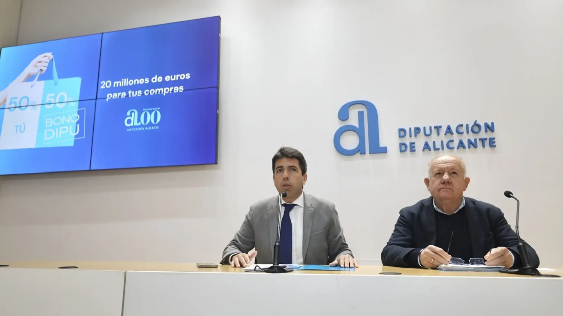 La Diputación de Alicante destina este año más de cuatro millones de euros a bonos consumo en las comarcas del Vinalopó.