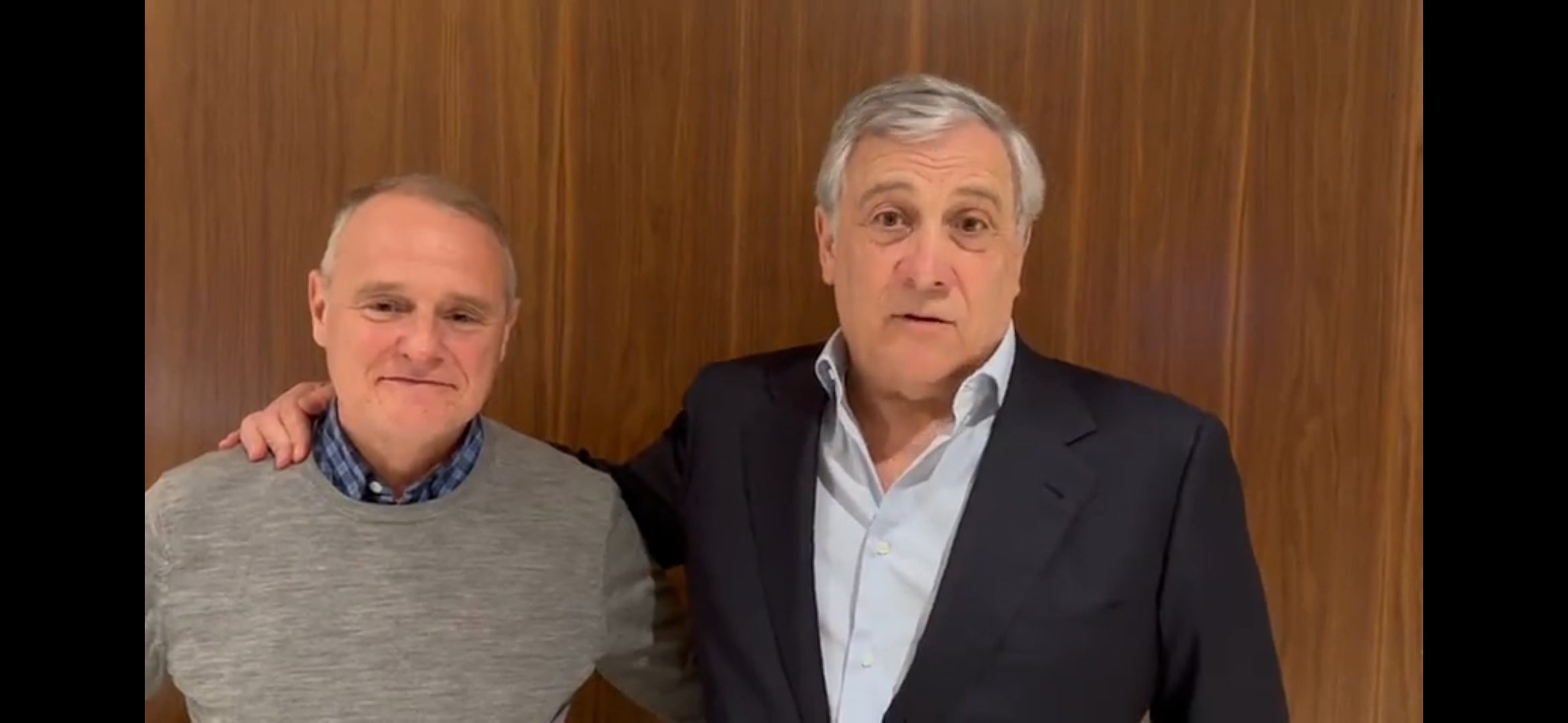 Antonio Tajani alaba a Diego Canga para ayudar a Asturias gracias a sus conocimientos en la UE Antonio Tajani alaba a Diego Canga para ayudar a Asturias gracias a sus conocimientos en la UE