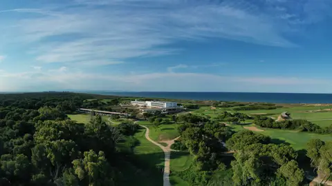 Panorámica del campo de golf de El Saler. Panorámica del campo de golf de El Saler.