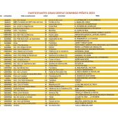 Lista y orden de participantes en el "Domingo de Piñata" de Ciudad Real
