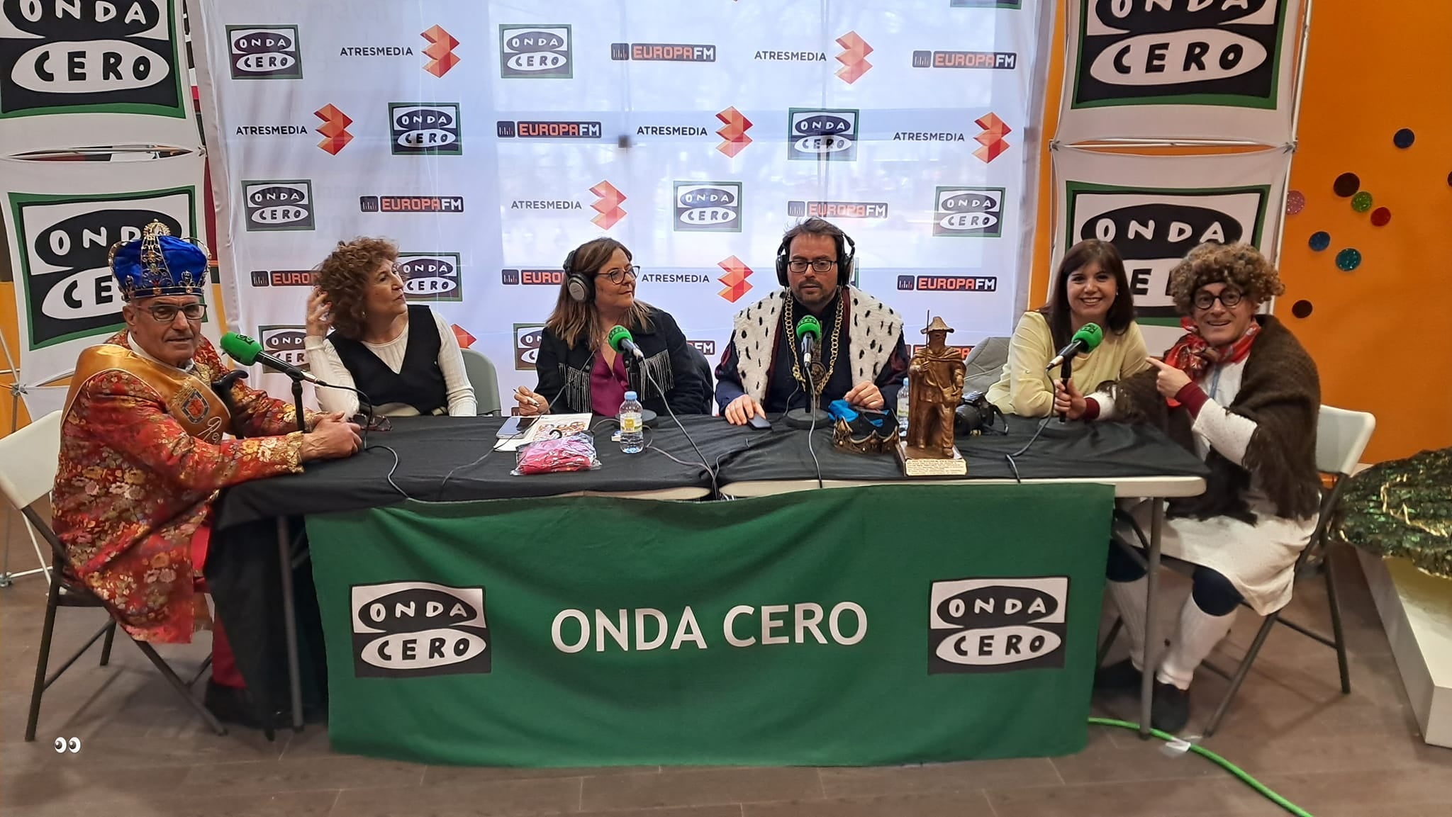 Onda Cero se pone la máscara en el Carnaval de Miguelturra Onda Cero se pone la máscara en el Carnaval de Miguelturra