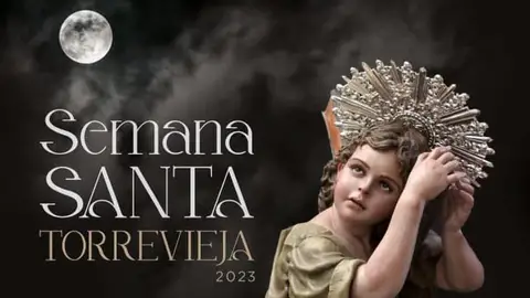 La nueva imagen del dulce nombre de Jesús cartel de la semana santa Torrevieja 2023 semana santa