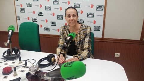 Eva Masías, durante la entrevista en Onda Cero Ciudad Real