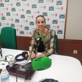 Eva Masías, durante la entrevista en Onda Cero Ciudad Real