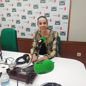 Eva Masías, durante la entrevista en Onda Cero Ciudad Real Eva Masías, durante la entrevista en Onda Cero Ciudad Real