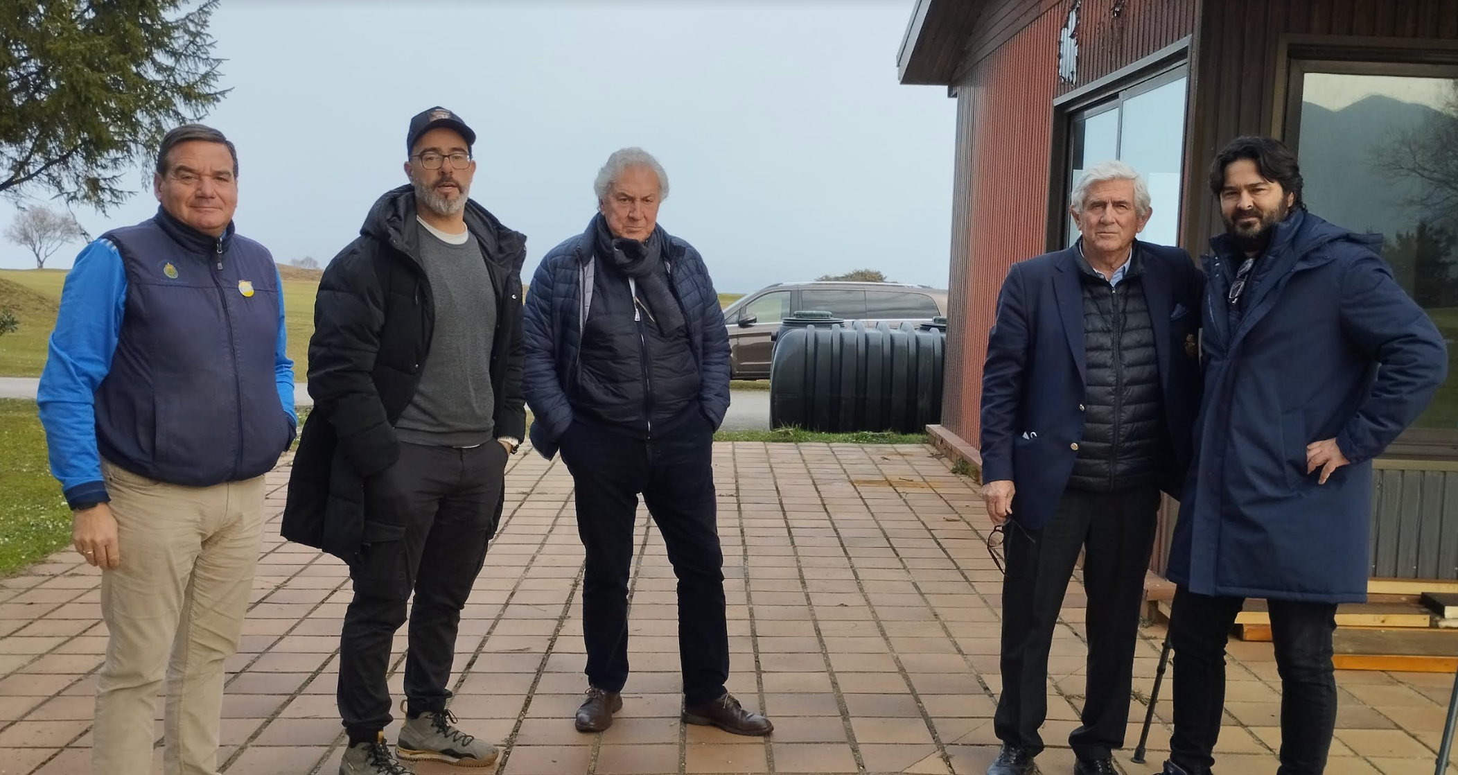 Visita institucional de la Real Federación Española de Golf al campo municipal de Llanes Visita institucional de la Real Federación Española de Golf al campo municipal de Llanes