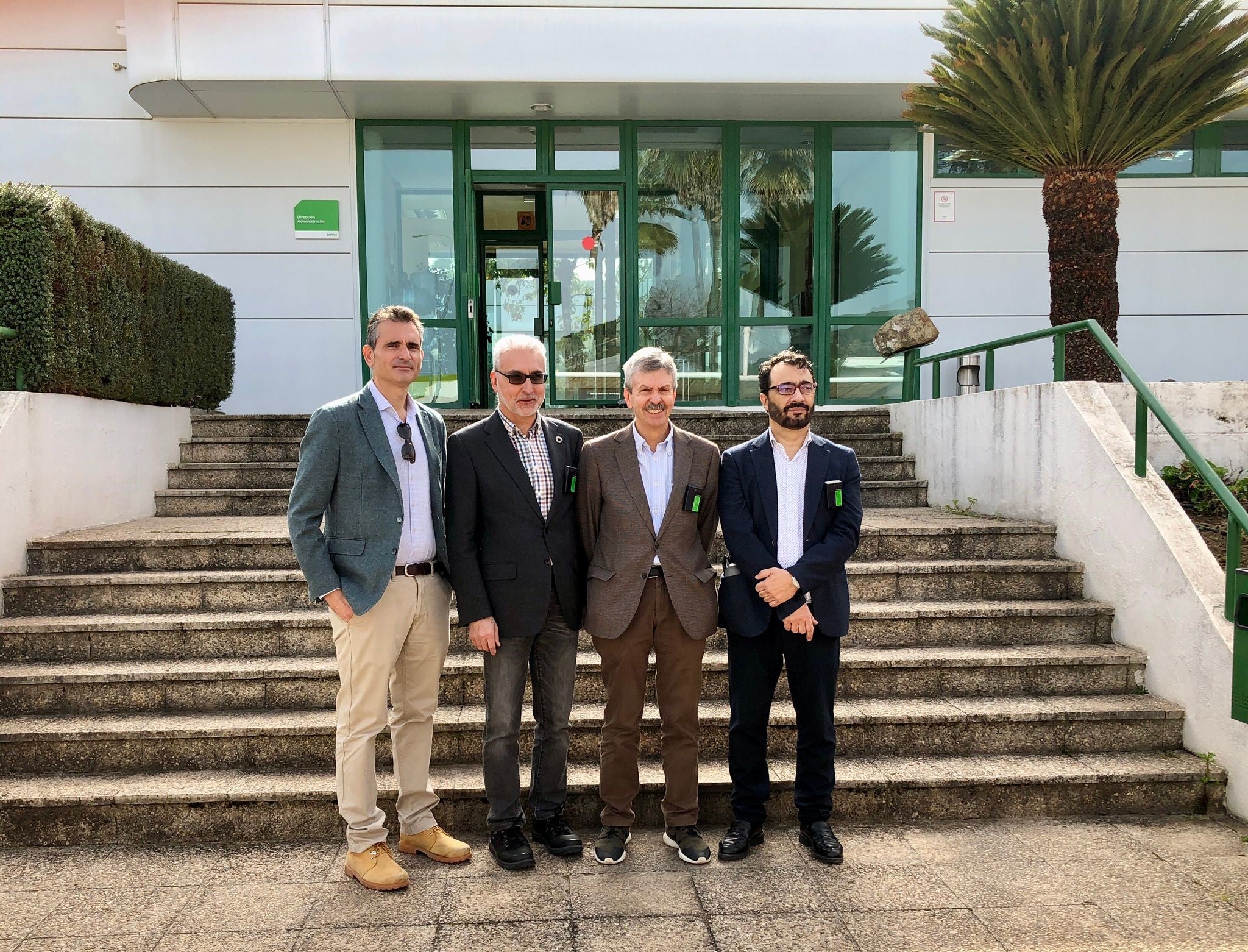 Miembros del CSN visitan el almacenamiento de residuos radiactivos Miembros del CSN visitan el almacenamiento de residuos radiactivos