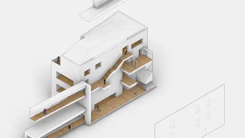 Infografía del proyecto de ampliación del Museo de Bellas Artes Infografía del proyecto de ampliación del Museo de Bellas Artes