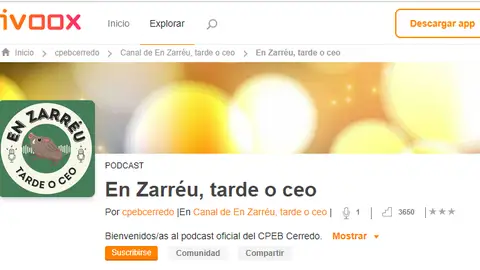 Nace el podcast del Colegio de Cerredo Nace el podcast del Colegio de Cerredo