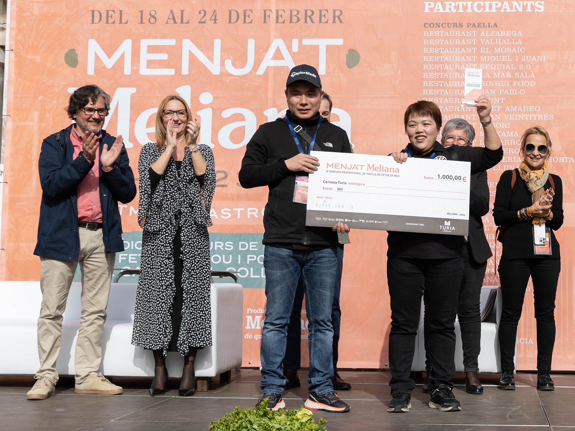 Binhui Food cocina la mejor Paella de fetge de bou de 2023 Binhui Food cocina la mejor Paella de fetge de bou de 2023