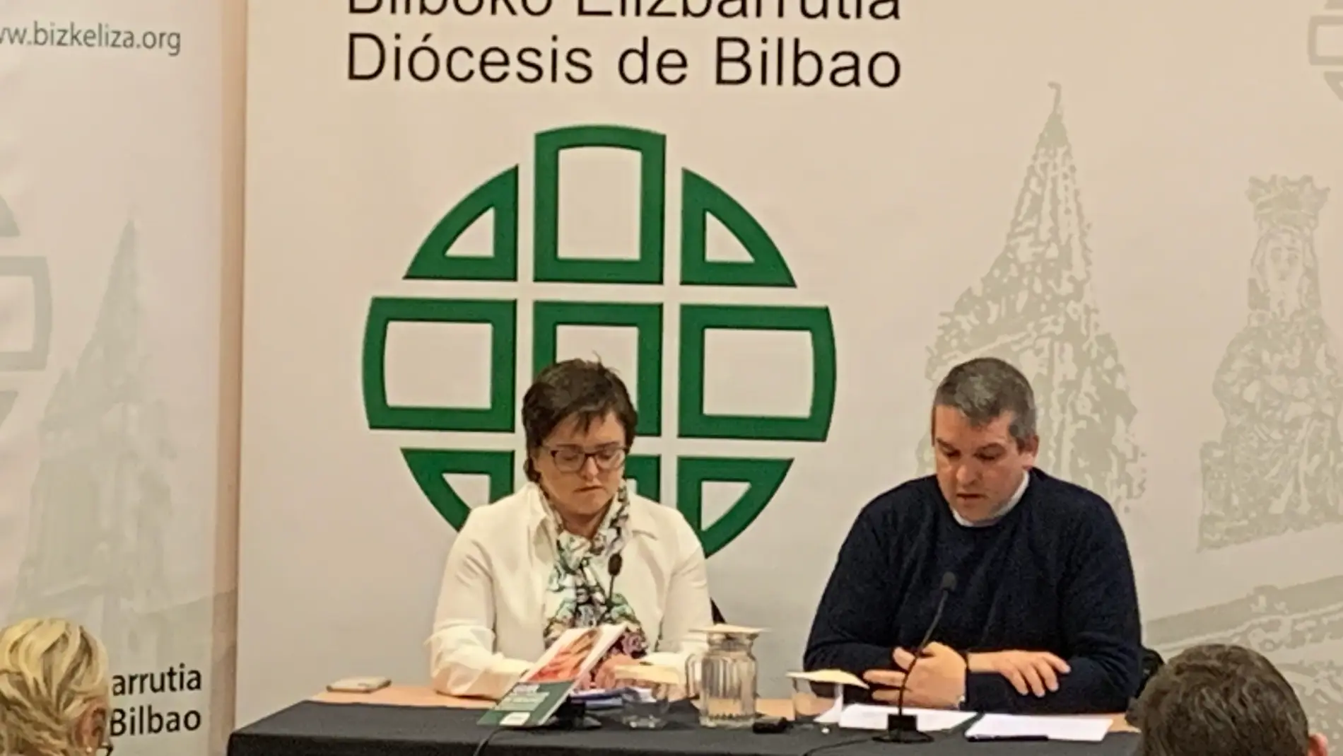 Miembros de las comision de la Diocesis de Bilbao 