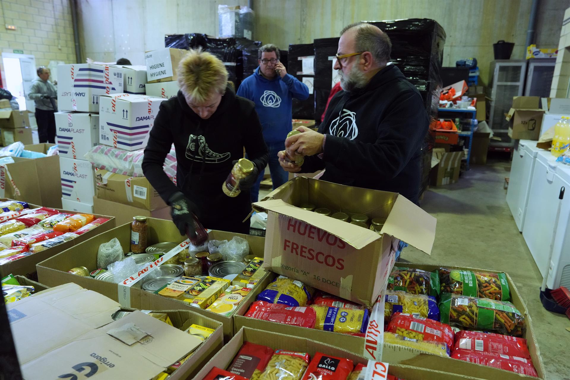 Zaporeak envía alimentos para los afectados del terremoto en Siria y Turquía Zaporeak envía alimentos para los afectados del terremoto en Siria y Turquía