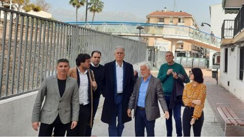 H&eacute;ctor Illueca y el alcalde de Altea Jaume Llinares