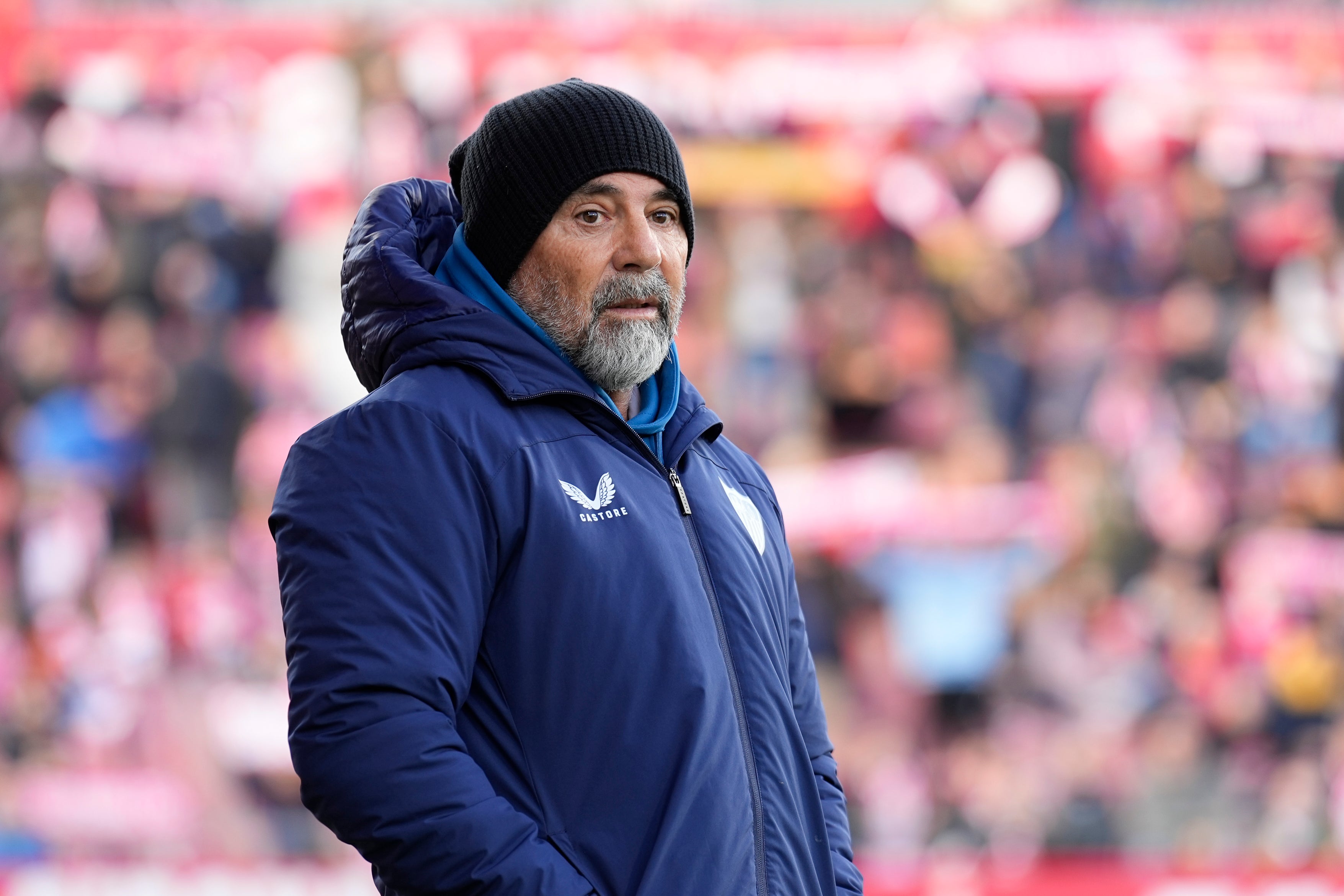 Sampaoli: "En-Nesyri está avisando de que hay un peligro de lesión" Sampaoli: "En-Nesyri está avisando de que hay un peligro de lesión"