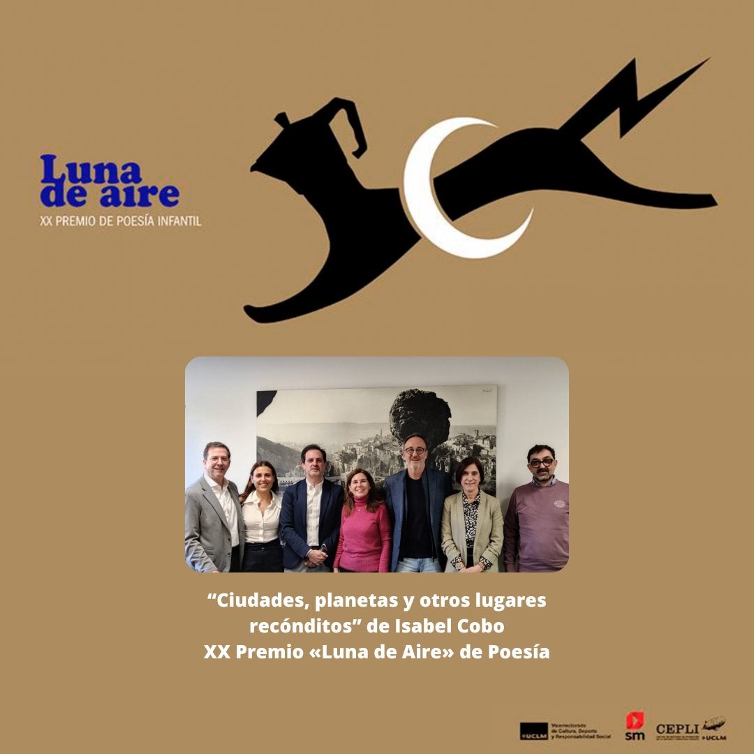 Isabel Cobo, ganadora del premio "Luna de aire" de Cuenca Isabel Cobo, ganadora del premio "Luna de aire" de Cuenca