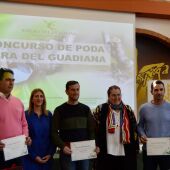 La DO Ribera del Guadiana premia a los mejores podadores 