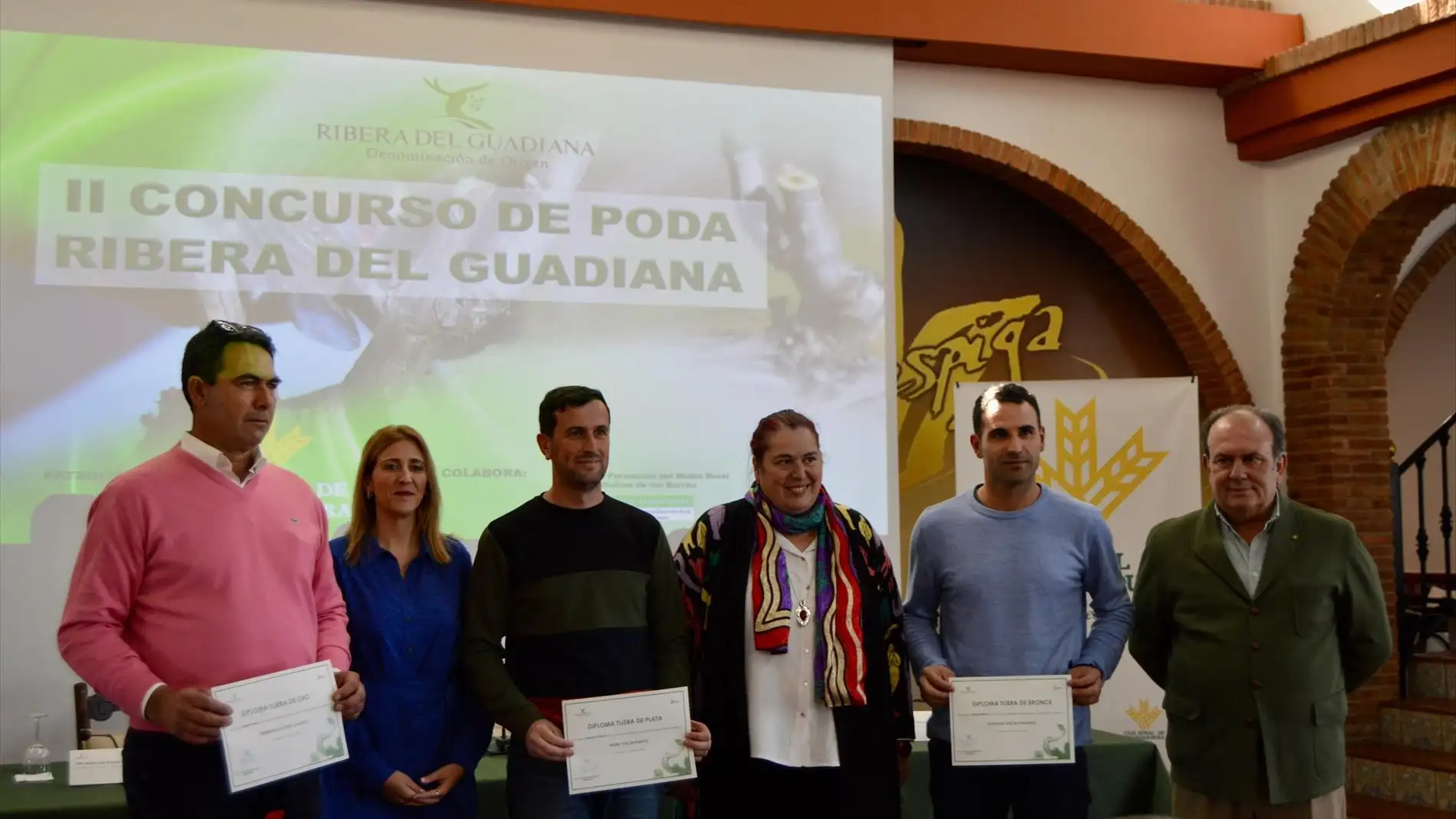 La DO Ribera del Guadiana premia a los mejores podadores 