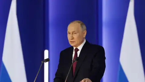 El presidente de Rusia, Vladímir Putin , en una fotografía de archivo. El presidente de Rusia, Vladímir Putin , en una fotografía de archivo.