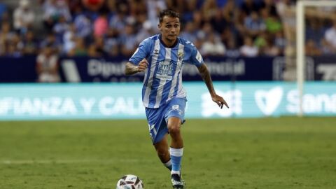 Fran Villalba, jugador del M&aacute;laga CF