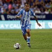 Fran Villalba, jugador del Málaga CF