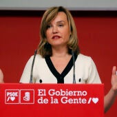 Imagen de archivo de la portavoz de la Ejecutiva Federal del PSOE y ministra de Educación, Pilar Alegría