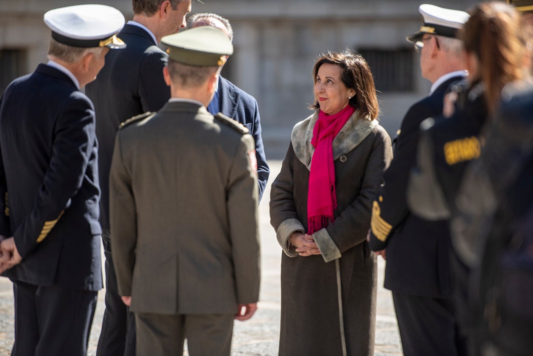 Margarita Robles: "Las tropas españolas nunca, nunca participarán en la guerra de Ucrania" Margarita Robles: "Las tropas españolas nunca, nunca participarán en la guerra de Ucrania"