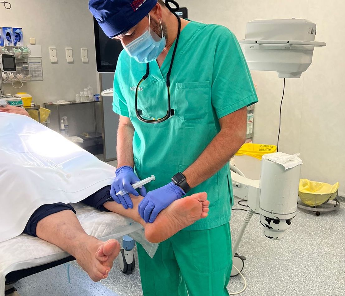 El Hospital Vithas Castellón incorpora la cirugía mínimamente invasiva del pie El Hospital Vithas Castellón incorpora la cirugía mínimamente invasiva del pie