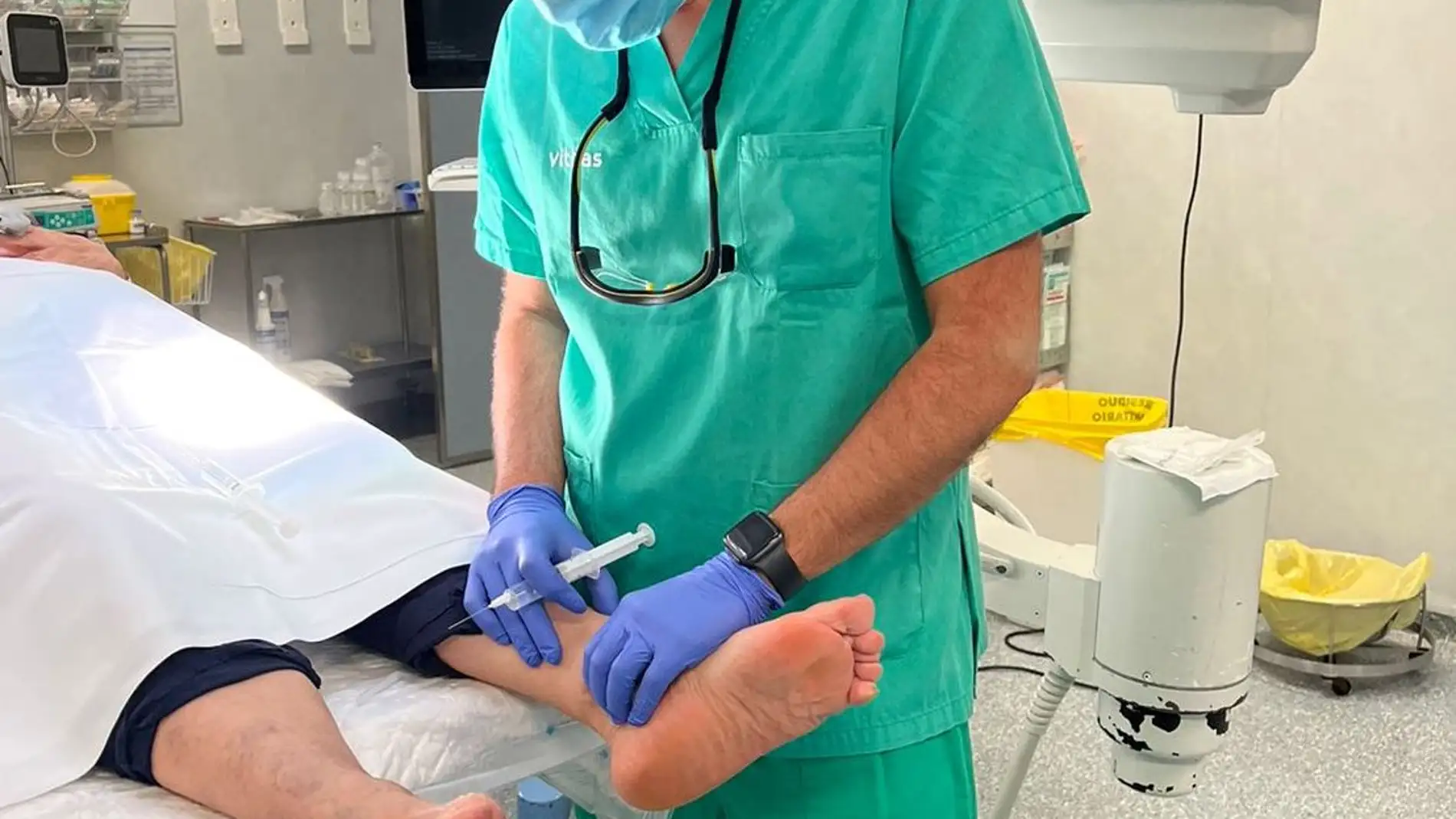 El Hospital Vithas Castellón incorpora la cirugía mínimamente invasiva del pie