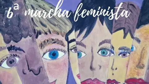 Detalle del cartel anunciador de la marcha de Cabrales Detalle del cartel anunciador de la marcha de Cabrales