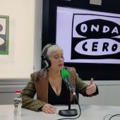 Anna Grau durant l'entrevista a Onda Cero