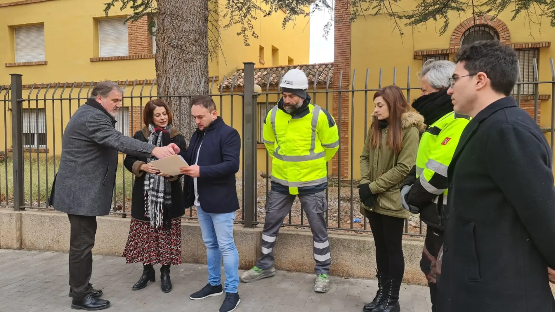 Inicio de las obras del centro sociocultural San León