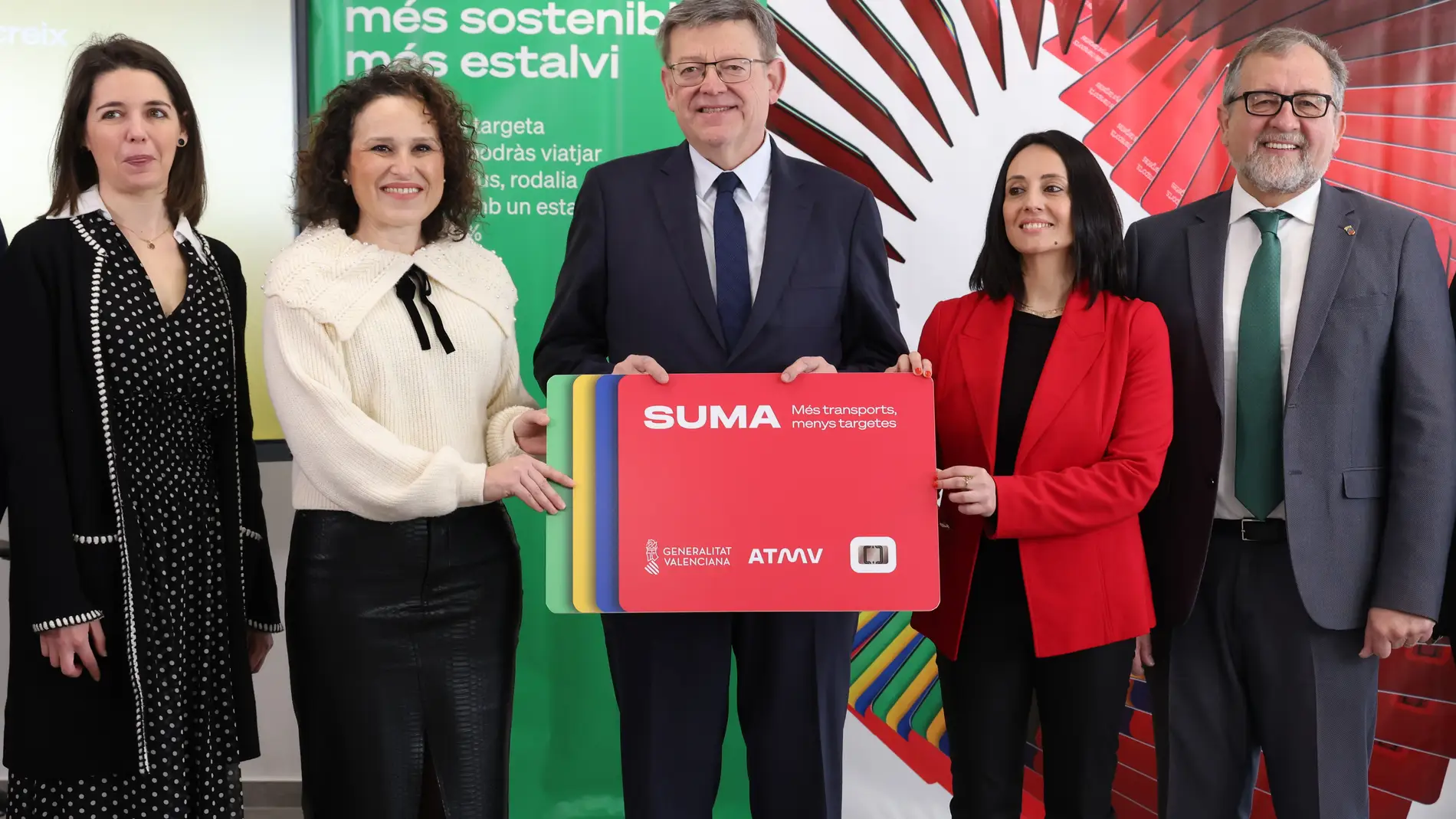 Puig anuncia la ampliación de la tarjeta SUMA a todo el ámbito de Cercanías de Renfe para Castellón y Valencia