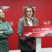 Cristina Párbole portavoz socialista en el Ayuntamiento de Aguilar
