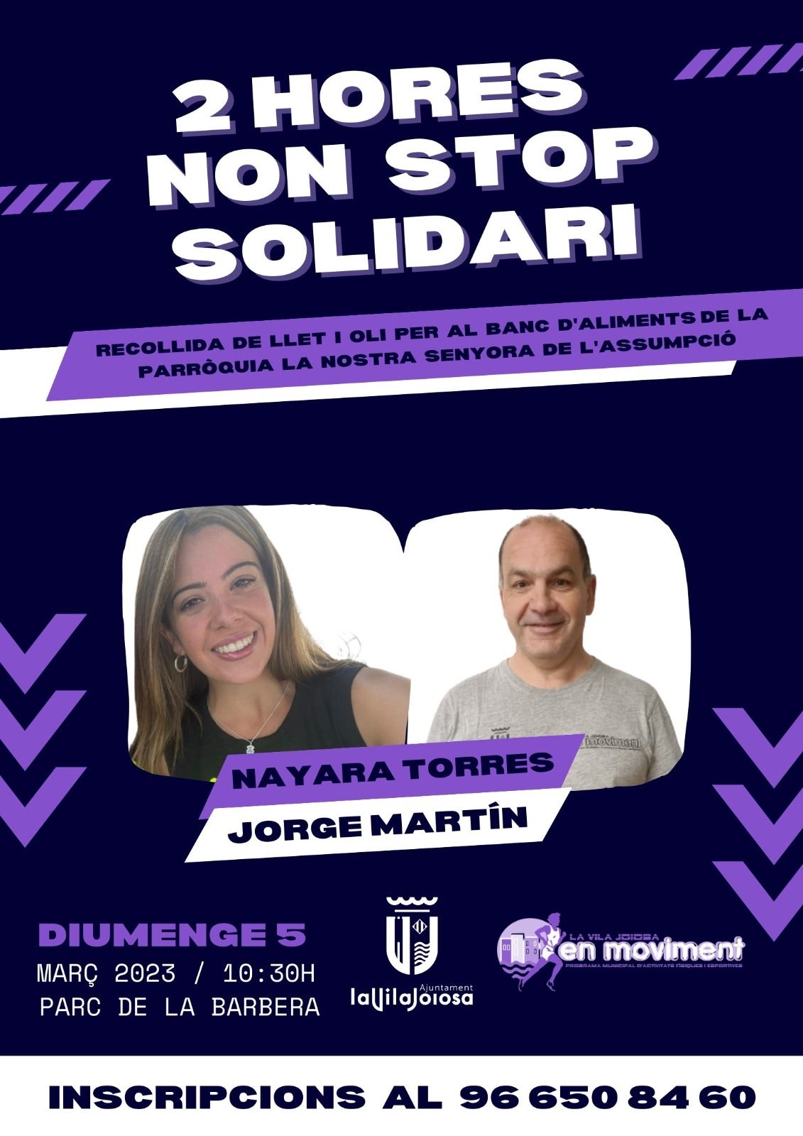 La Vila Joiosa vivirá el domingo "2 Hores Non Stop Solidari" La Vila Joiosa vivirá el domingo "2 Hores Non Stop Solidari"