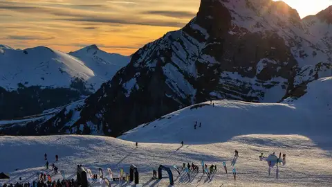 Picos Snow Running Picos Snow Running