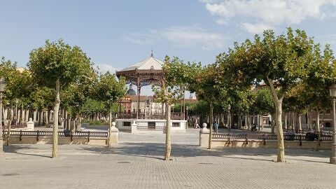 Quiosco de la M&uacute;sica de la Plaza de Cervantes de Alcal&aacute; de Henares