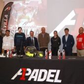 Presentación del Sevilla Pádel Tour, que se celebra en Las Setas de la Encarnación.