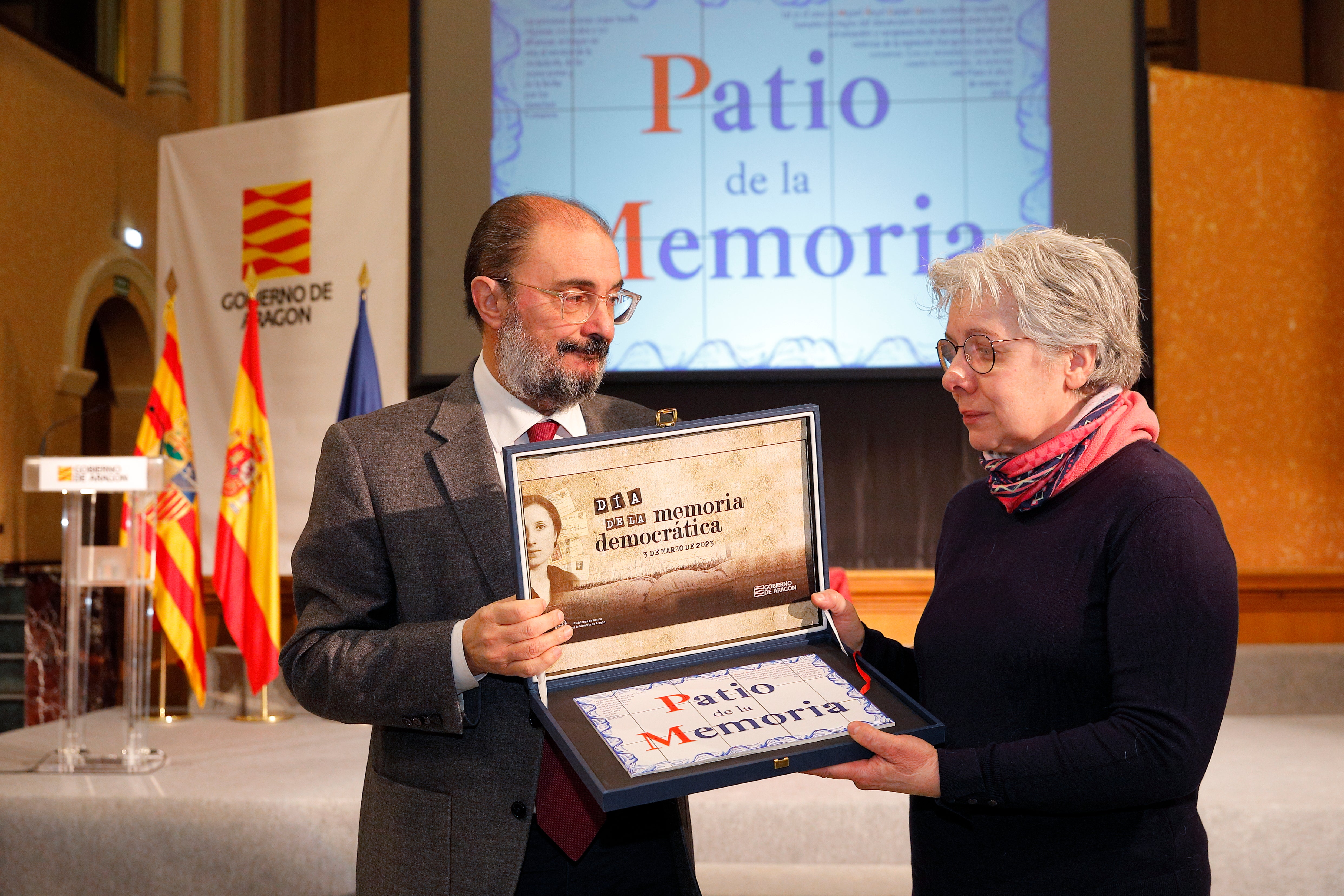 Aragón homenajea a los 236 alcaldes represaliados durante la guerra civil y el franquismo Aragón homenajea a los 236 alcaldes represaliados durante la guerra civil y el franquismo