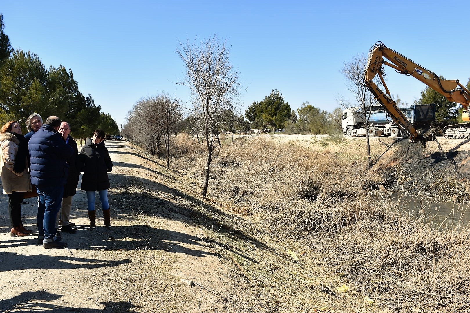 Comienzan los trabajos en el Canal de María Cristina para retirar más de 3.200 toneladas de residuos Comienzan los trabajos en el Canal de María Cristina para retirar más de 3.200 toneladas de residuos