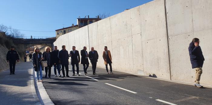 Finalizados los trabajos de la travesía de Barbastro Finalizados los trabajos de la travesía de Barbastro